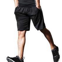 누하 남성용 쿨링 소재 편안한 5부 기능성 반바지