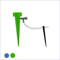 워터타이머 자동관수장치 물방울 관개 시스템 식물 급수기 DIY 자동 물 스파이크 테이퍼 관수 1 개, 01 B