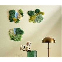 양모 이끼 러그 유아방 아트 카페트 침실 거실 매트