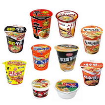 [더블비] 컵라면 소컵 10종 세트 (신라면+사리곰탕면+안성탕면+새우탕면+육개장사발면+짜파게티범벅++진라면매운맛+삼양라면+튀김우동+진짜장), 2set