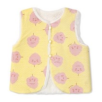 오가닉맘 보송보송 유아 조끼 바르베빠조끼 MFWLVE05