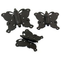 한옥문 좌측 79x152x25mm 블랙 돌출경첩 기와 고택 옛