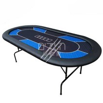 보드게임 테이블 홀덤 매트 카드 게임 접이식 트럼프, 블랙 213X106cm