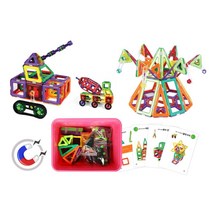 소근육 창의력발달놀이 붙였다뗐다 유아자석블럭 지능개발 IQ, 315 pcs