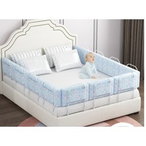 분리 휴대용 난간대 보호 아기 낙상방지 동물 사이드 아이 침대 안전 가드, 길이 60cmx1개, V