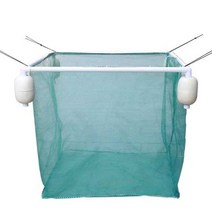 대형 바다살림망 물고기 격리 해루질 민물 포획 치어 족대분리, 2m x 1m x 1m 높이