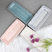 포르투칼 메세라미카 티에라 줄리엣 직사각접시, 블루