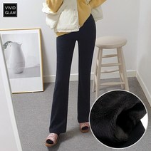 비비드글램 롱/숏버전 융털빵빵 부츠컷 밴딩팬츠 국내생산