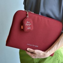 ⊙♭한정판매◎ 어학학습기13형 노트북 슬리브 태블릿 파우치 케이스 (d*DT!) 가방, Mognol™ burgundy_Mn™