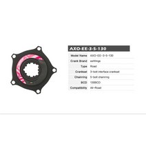 로드 자전거 탄소 브레이크 바퀴 axo 파워 미터 mtb xt m8100 slx 7100 sram axs gxp 로터 3d 스파이더 크랭크 체인 휠 크랭크 양방향 파워 미터, 날개 5c bcd130