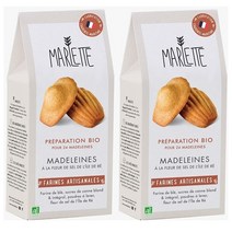 Marlette Madeleines with fleur de sel Mix 프랑스 마를렛뜨 꽃소금 마들렌 믹스 300g 2팩