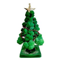 크리스마스 트리 Magic Growing Crystal Christmas Tree Magical Growth Of The Novelty Gift Boys Girls Science, 단일옵션