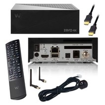 뷰 Vu+ 셋톱박스 Zero 4K 1X Dvb S2X 멀티스트림 튜너 Linux Ctt7