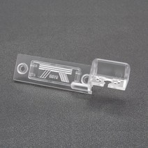 화물차후방카메라 탑차 트럭 자동차 후면보기 카메라 브래킷 라이센스 플레이트 조명 VW 골프 MK4 Jetta MK, 한개옵션0