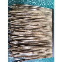 지붕 인조 볏짚 시공용 움막 모조 밀짚 갈대 전통 자재 원두막 짚 부자재, 난연고초황1평방