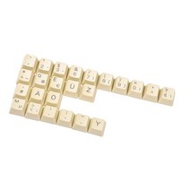 레이져키보드 무소음키보드 무접점키보드 YMDK-96 84 104 87 61 레이저 에칭 키캡 ANSI ISO OEM 두꺼운 프로필 기계식 키보드용 PBT YMD96 RS96 YM, [04] Italian ISO Kit 1