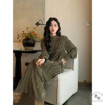 결혼식하객룩 휴양지원피스 원피스 고급 여성 쉬폰 30대여자옷브랜드 데이트룩 봄