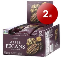 리암마켓 Sahale Snacks 사헬 스낵 글레이즈드 믹스 메이플 피칸 9개입 각 42.5g 1팩, 2팩