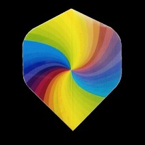다트 핀 자석다트 전자다트 다트 플라이트 테일 윙 스탠다드 모양 액세서리 6 개, 16 6PCS