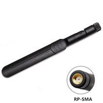 와이파이 안테나 2.4G 5.8G 듀얼 밴드 옴니 5G 라우터 RP SMA 수 커넥터 8dBi 무선 신호 부스터 2 피스, 1pc RP SMA