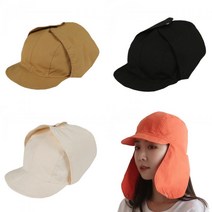 더블유씨 귀달이 파일럿 모자 비행기조종사모자 군밤장수 모자 여성귀달이모자