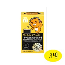 마이니 스트레스케어비 홍경천 활력 에너지 비타민 B1 B2 B12 나이아신 엽산 비오틴 스트레스 피로 비타민영양제 건강기능식품 일동제약, 3병, 60정