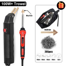 [용접장치] 휴대용 PVC PP 플라스틱 용접 공구 키트 100W 110V/220V 공기 총 범퍼 전기 납땜, CHINA, 110V US plug, Luxury package B, 110V US plug+Luxury package B
