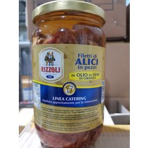 리졸리 엔쵸비 720g 병 필레티 디 알리씨 인페찌 엔초비 앤쵸비 앤초비 700g, 1개