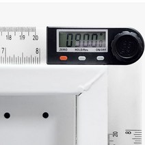 디지털 각도기 전자 각도자 작업용 목공 직각 360도
