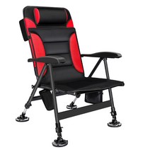 소좌 민물낚시의자 소좌대 낚시 의자 중좌대 레드, 붉은색