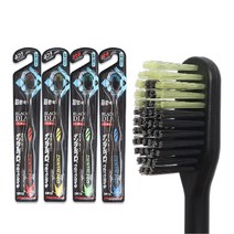 치석제거용칫솔 덴탈프로 블랙 다이아 칫솔 레귤러 강한모 DR13 -2802EA, 본상품선택
