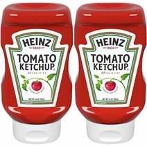 하인즈 토마토 케찹 헤인즈 케첩 397g 2병 Heinz Tomato Ketchup 14oz Squeeze Bottle, 상세내용 참조, 1개