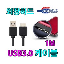 MGTEC 엠지텍 3.1B SSD/ 3.1T SSD/ F6 M.2 외장하드 USB 케이블, 1m, 1개