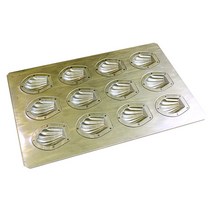 일본 치요다 틀 마들렌틀 12구 마들렌 만들기 조개 조가비 가리비 베이킹몰드, 1개