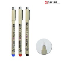 [씨엠몰-JS] 사쿠라 피그마 마이크론 05 (0.45mm) 캘리 일러스트 만화그리기, 1개, 파랑