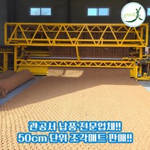 그린미 조각 야자매트 국내 최초 폭0.6m~2.0m 길이 50cm단위 재단 판매 주문 제작 가능 천연 면사A등급, 폭 2.0m, 8.5m