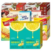 기타 담터 레몬에이드40T 외 8종 골라담기, 02.담터레몬홍차20T+20T