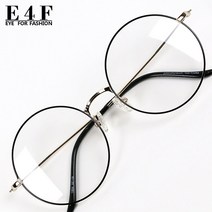 원형 국산 수제 동글이 메탈 안경테 남자 여자 최신 유행 금속테 안경
