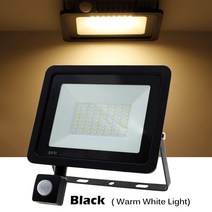 정원등 벽등 전원주택 조명220 v led 투광 바다무드등 빙글빔 선셋조명 은하수 달 pir 모션 센서 반사판 le, 02 Type1 Warm Light_01 10W