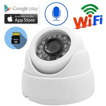 ip 카메라 와이파이 1080p 감시 홈 보안 무선 cctv 카메라 tf 카드 슬롯 적외선 오디오 돔 ipcam onvif jienuo, 32g 카드로, au 플러그, 2.8mm