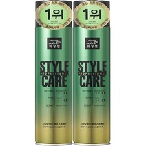 미쟝센 스타일케어 프로페셔널 스트롱 홀드 헤어 스프레이, 300ml, 2개