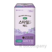 디펜드 여성용 스타일 참숯 패드 안심중용량, 150ml 안심중용량, 18개입, 2개