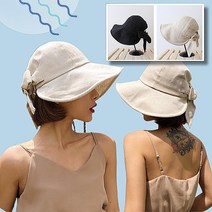 사파리 여성봄모자 여성여름모자 바캉스 비치 버킷 햇