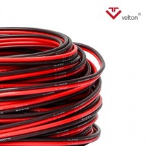 [ 가성비 ] 실리콘 케이블 전선 도체 1P 2P 10AWG 14AWG 16AWG 18AWG 22AWG 24AWG, 14AWG케이블_레드1M, 2개