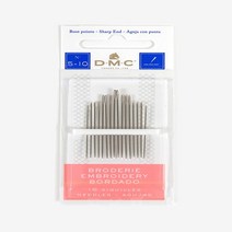 DMC 1765-5/10 Embroidery Hand Needles 15-Pack Size 5/10, 1