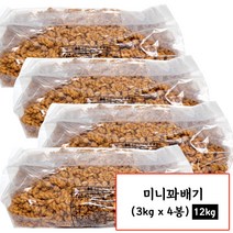 웰빙코리아 참미니꽈배기, 3kg x 4봉