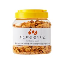 LF푸드 고소한 튀긴마늘 슬라이스 간식, 7개, 500g