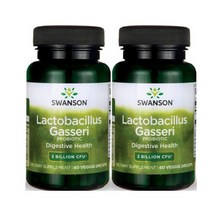 Swanson 스완슨 락토바실러스 가세리 30억 60정 2개 Lactobacillus Gasseri Digestive Health Fat