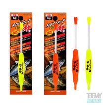 맥상사 로켓M 던질찌 캐스팅볼 볼락 메가리 전갱이, S 3g, 형광