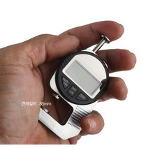 디지털 다이얼 두께게이지 0.01mm 12.7mm, 1개